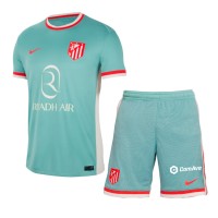 Camisa de time de futebol Atletico Madrid Alexander Sorloth #9 Replicas 2º Equipamento Infantil 2024-25 Manga Curta (+ Calças curtas)